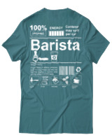 T-Shirt Αντρικό - Barista - Color Thumbnail Μπλε Πράσινο