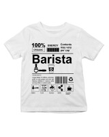 T-Shirt  - Barista - Color Thumbnail 'Ασπρο