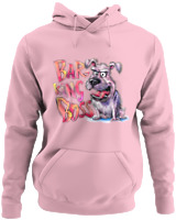 Φούτερ με κουκούλα - Barking Dog - Color Thumbnail Pink