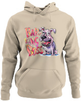 Φούτερ με κουκούλα - Barking Dog - Color Thumbnail Μπέζ