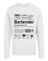 Μακρυμάνικο Μακό - Bartender - Color Thumbnail 'Ασπρο