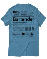 T-Shirt Αντρικό - Bartender - Color Thumbnail Τιρκουάζ