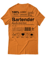 T-Shirt  Γυναικείο - Bartender - Color Thumbnail Πορτοκαλί