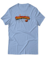 T-Shirt Αντρικό - Basketball Graffiti - Color Thumbnail Γαλάζιο