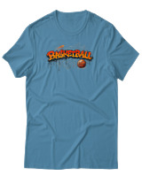 T-Shirt Αντρικό - Basketball Graffiti - Color Thumbnail Τιρκουάζ