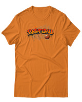 T-Shirt Αντρικό - Basketball Graffiti - Color Thumbnail Πορτοκαλί