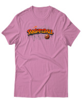 T-Shirt Αντρικό - Basketball Graffiti - Color Thumbnail Ροζ