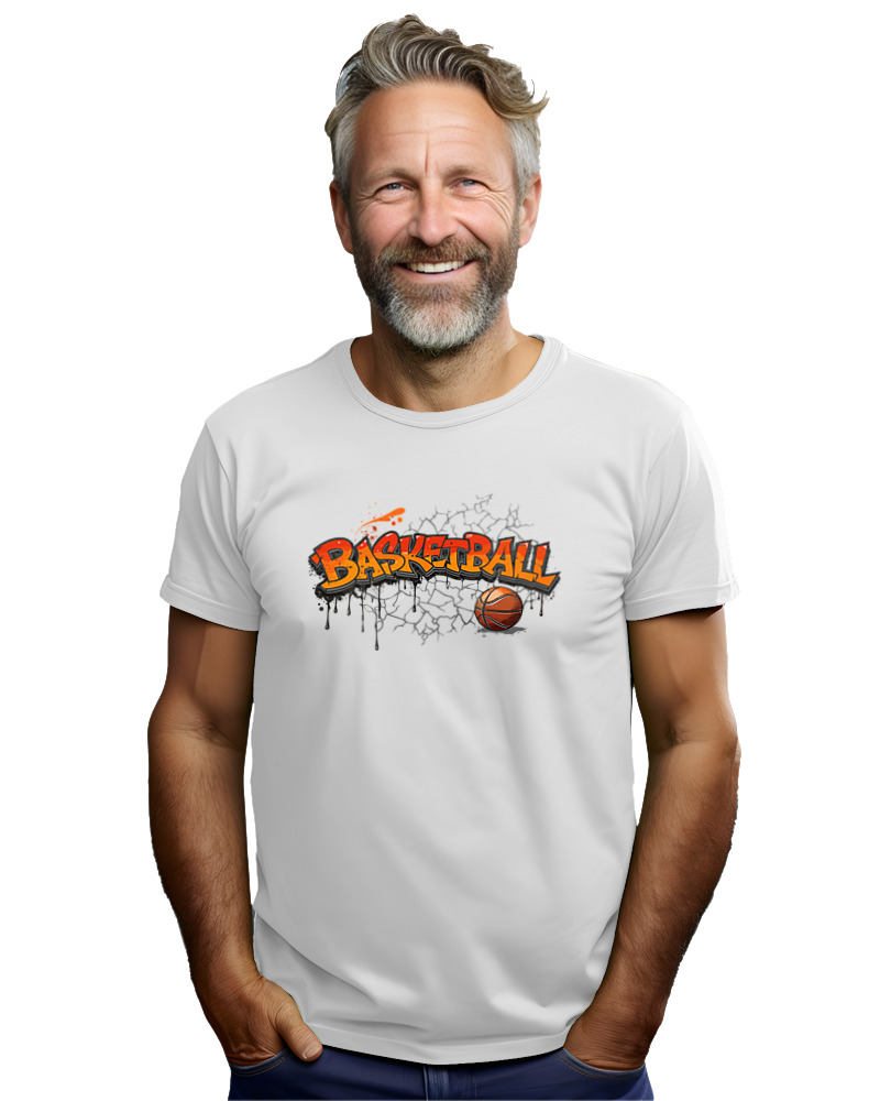T-Shirt Αντρικό - Basketball Graffiti - Image 2
