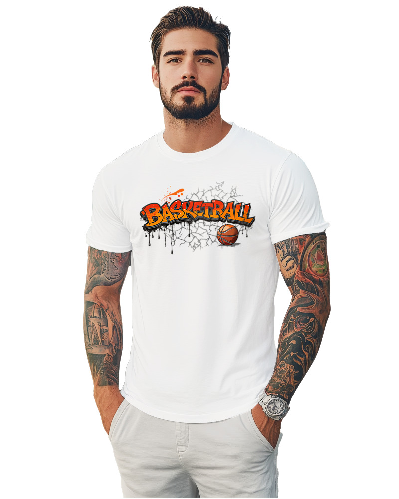 T-Shirt Αντρικό - Basketball Graffiti - Image 1