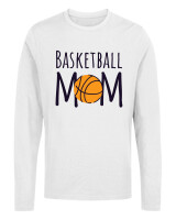Μακρυμάνικο Μακό - Basketball Mom - Color Thumbnail 'Ασπρο