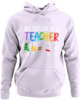 Φούτερ με κουκούλα - Battery Life Of A Teacher - Color Thumbnail Λιλά