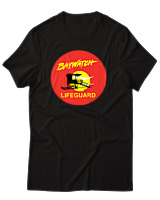 T-Shirt Αντρικό - Baywatch LifeGuard - Color Thumbnail Μαύρο