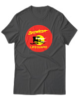 T-Shirt Αντρικό - Baywatch LifeGuard - Color Thumbnail Ανθρακί