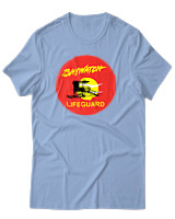 T-Shirt Αντρικό - Baywatch LifeGuard - Color Thumbnail Γαλάζιο