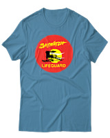 T-Shirt Αντρικό - Baywatch LifeGuard - Color Thumbnail Τιρκουάζ
