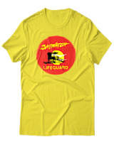 T-Shirt Αντρικό - Baywatch LifeGuard - Color Thumbnail Κίτρινο