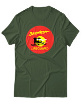 T-Shirt Αντρικό - Baywatch LifeGuard - Color Thumbnail Κυπαρισσί
