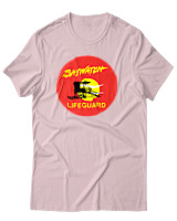 T-Shirt Αντρικό - Baywatch LifeGuard - Color Thumbnail Απαλό Ροζ