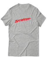 T-Shirt Αντρικό - Baywatch - Color Thumbnail Γκρι Μελανζέ