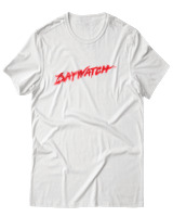 T-Shirt Αντρικό - Baywatch - Color Thumbnail Άσπρο