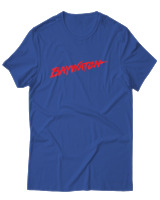 T-Shirt Αντρικό - Baywatch - Color Thumbnail Μπλε Ρουά