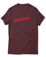 T-Shirt Αντρικό - Baywatch - Color Thumbnail Μπορντό