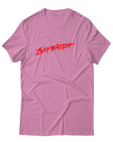 T-Shirt Αντρικό - Baywatch - Color Thumbnail Ροζ