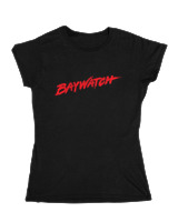 Κοριτσίστικο Κοντομανικο Παιδικό - Baywatch - Color Thumbnail Μαύρο