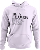 Φούτερ με κουκούλα - Be A Leader Not A Boss - Color Thumbnail Lilac