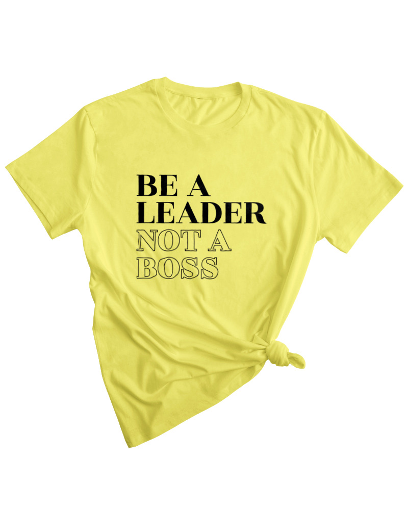 Be A Leader Not A Boss - Image 0