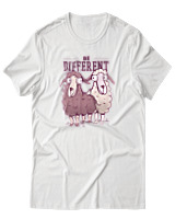 T-Shirt Αντρικό - Be Different - Color Thumbnail Άσπρο