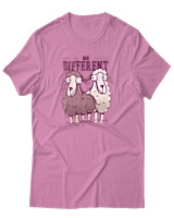 T-Shirt Αντρικό - Be Different - Color Thumbnail Ροζ