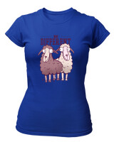 T-Shirt Στενή Γραμμή - Be Different - Color Thumbnail Μπλε Ρουά