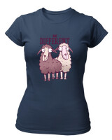 T-Shirt Στενή Γραμμή - Be Different - Color Thumbnail Σκούρο Μπλε