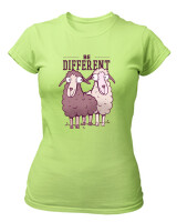 T-Shirt Στενή Γραμμή - Be Different - Color Thumbnail Λαχανί