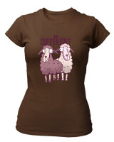 T-Shirt Στενή Γραμμή - Be Different - Color Thumbnail Καφέ