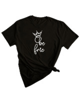 T-Shirt Woman Fashion Γυναικείο - Be Frie - Color Thumbnail BLACK
