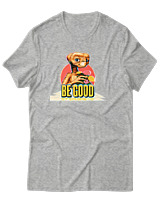 T-Shirt Αντρικό - Be Good - Color Thumbnail Γκρι Μελανζέ