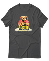 T-Shirt Αντρικό - Be Good - Color Thumbnail Ανθρακί