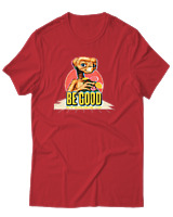 T-Shirt Αντρικό - Be Good - Color Thumbnail Κόκκινο