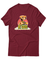 T-Shirt Αντρικό - Be Good - Color Thumbnail Σκούρο Κόκκινο