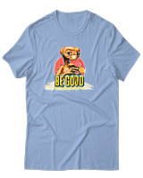 T-Shirt Αντρικό - Be Good - Color Thumbnail Γαλάζιο