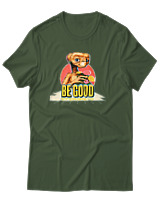 T-Shirt Αντρικό - Be Good - Color Thumbnail Κυπαρισσί