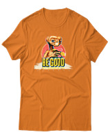 T-Shirt Αντρικό - Be Good - Color Thumbnail Πορτοκαλί