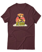 T-Shirt Αντρικό - Be Good - Color Thumbnail Μπορντό