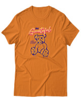 T-Shirt Αντρικό - Be Greatful - Color Thumbnail Πορτοκαλί