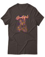 T-Shirt Αντρικό - Be Greatful - Color Thumbnail Καφέ