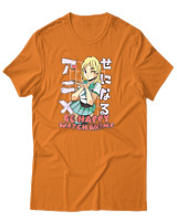 T-Shirt Αντρικό - Be Happy - Color Thumbnail Πορτοκαλί