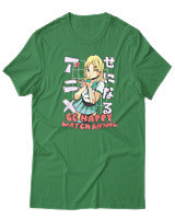 T-Shirt  Γυναικείο - Be Happy - Color Thumbnail Πράσινο