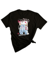 T-Shirt Woman Fashion Γυναικείο - Be Inspired - Color Thumbnail BLACK